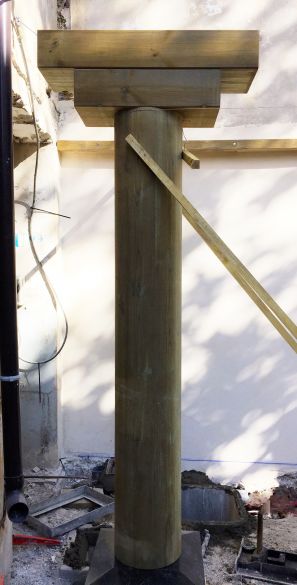 galerie montée sur poteaux bordeaux 33